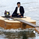 Illustration for article titled Josh Pyke's Guitar Boat Floats on an Ocean of Rock